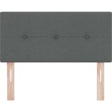  LED uzglavlje s dugmadima tamno sivo 100 cm tkanina | shoptok.hr