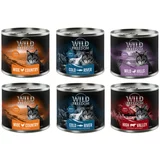 Wild Freedom mešana pakiranja mokre mačje hrane po posebni ceni! - Adult Mešano pakiranje II 6 x 200 g