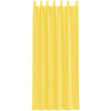 Voile zavjese s petljama 2 kom žute 140x260 cm | Shoptok.si
