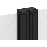  Uvlačiva bočna tenda 100 x 600 cm bijela | shoptok.hr