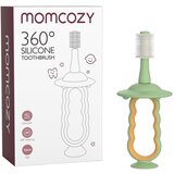 Momcozy® silikonska četkica za zube 360° green | shoptok.hr