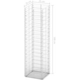 Set gabiona 3 kom od pocinčane žice 25 x 25 x 100 cm | Eponuda.com