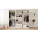 Hanah home Ormar Rb-064-02, 210x210x52 cm, Bijeli | Eponuda.ba