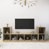 TV ormarići 4 kom boja hrasta 72x35x36,5 cm konstruirano drvo | Eponuda.ba