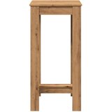  Barski stol siva boja hrasta 51x50x103,5 cm konstruirano drvo | shoptok.hr