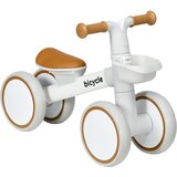 AIYAPLAY Otroško poganjalno kolo za starost 1 leta in več s TPU kolesi, brez vijakov, rjavo-belo, (5000242242) | Shoptok.si