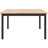  Klubska miza Naravna 80 x 80 x 45 cm Masivno borovo les, (5000107327) | Shoptok.si