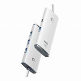 Baseus Hub USB 4xA 1xC 0.25m WKQX030002 bel | Shoptok.si