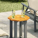 vidaXL Stolna ploča 40x40x2 cm osmerokutna od masivnog drva bagrema | shoptok.hr