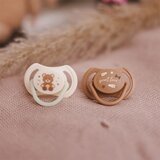 BabyOno Take Care Symmetrical Silicone Soothers duda Day & Night 0-6m 2 kos | Shoptok.si