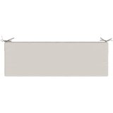  Jastuk za sjedalo SOEST 100% poliester Bijela 120 x 40 x 10 cm Slike