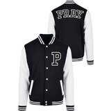 Mister Tee Pray College Jacket blk/wht | shoptok.hr