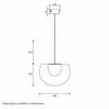 Aria 57 VISILICA 12W 3000K | ePonuda.com