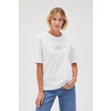 Marisse Women's T-Shirt L-Ts-4645 White Cene