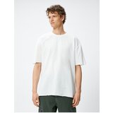 Koton Basic T-Shirt Crew Neck Short Sleeve Cotton | Shoptok.si