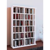 Lesnina XXXL REGAL ZA CD-JE 60/92/18 cm bela | Shoptok.si