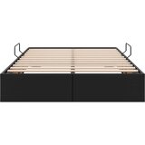  Otomanski krevet s pohranom Crna 120 x 200 cm Lažna koža | shoptok.hr
