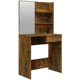  Toaletni stolić s ogledalom boja dimljenog hrasta 74 5x40x141cm | shoptok.hr