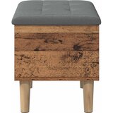  Klupa za odlaganje s jastučićem Drvo hrasta 62 x 42 x 46 cm | shoptok.hr