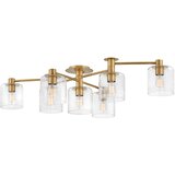 Quintiesse Hinkley Axel Večkraka pol-vgradna stropna svetilka Heritage Brass, (22098065) | Shoptok.si
