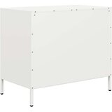 vidaXL Komoda bijela 68x39x58,5 cm Hladno valjani čelik | shoptok.hr