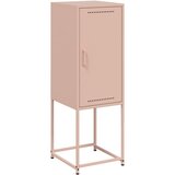 Maison Chic Visoka omara - Komoda - Predalnik roza 36x39x107 cm jeklo, (21716935) Cene