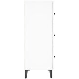  Komoda bijela 69,5x34x90 cm od konstruiranog drva | Eponuda.com