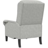  Fotelja Svjetlosiva 76 x 94 x 102 cm Mikrofibra | shoptok.hr