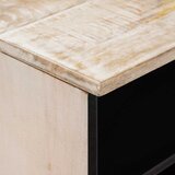 TV ormar s ladicama Bijelo 100 x 33,5 x 46 cm Čvrsto drvo manga | shoptok.hr