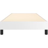 Okvir za krevet s oprugom bijela 90x200 cm od umjetne kože | Eponuda.com