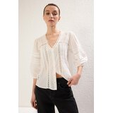 TRENDYOLMILLA ženska košulja Twoss25Go00030, bela | Eponuda.com