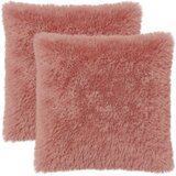  Presvlaka za jastuk 2 pcs HEERLEN Ružičasta 80 x 80 cm PV flis Cijene