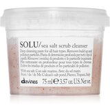 DAVINES Essential Haircare SOLU Sea Salt Scrub Cleanser čistilni piling za vse tipe las 75 ml | Shoptok.si