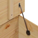  Stolić za kavu Medeno smeđa 79.5 x 79.5 x 49 cm Čvrsto borovo drvo - boja meda | shoptok.hr