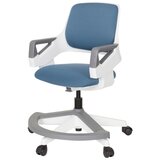 MID.YOU Mladinski Vrtljivi Stol Kid Flex, Modra, Siva | Shoptok.si