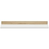 Paidi STENSKI REGAL 94,8/8,2/22,5 cm bela, barve hrasta | Shoptok.si