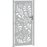  Vrtna vrata 100x200 cm Čelik otporan na vremenske uvjete Valoviti dizajn | shoptok.hr