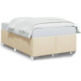 vidaXL Posteljni okvir krem 120x190 cm tkanina Cene