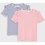 Sinsay Pamučna majica na pruge 2 pack | shoptok.hr