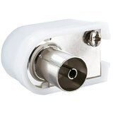 SCHWAIGER Koaksialna kotna vtičnica (IEC kotna vtičnica 90°, Plastika, 1 kos) | Shoptok.si