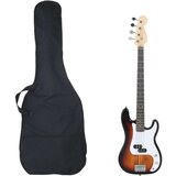 vidaXL Električna bas gitara za početnike s torbom 4/4 46 | shoptok.hr