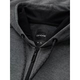 Ombre Men's softly structured hooded sweatshirt - black | shoptok.hr