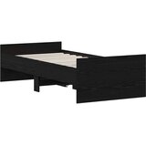  Krevetna konstrukcija Crni hrast 90 x 200 cm Konstruirano drvo | shoptok.hr