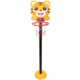 Lean_Toys Košarkarski koš nastavljiv Tiger Rumena 110 cm | Shoptok.si