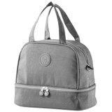  Funkcionalna i elegantna termo torba za ručak 27cm -siva | Shoptok.si