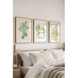 WALLXPERT Ç-300557 - 5070 Višenamenski dekorativni set slika (3 komada) | Eponuda.com