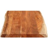 Stolna Mizna plošča 100x60x3,8 cm pravokotna trdna akacija naraven rob | Shoptok.si