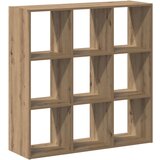  Regal za knjige boja artisian hrast 102x32x102 cm drveni | shoptok.hr