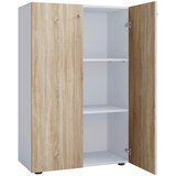 MID.YOU OMARA ZA ČEVLJE bela, hrast sonoma | Shoptok.si
