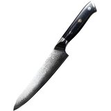 IZMAEL Damaščanski kuhinjski nož - Big Chef/Črna | Shoptok.si